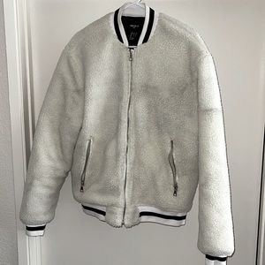 Men’s Forever 21 Sherpa Bomber